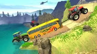 Tractor Pull Simulator Drive - Tractor Games - Android Gameplay