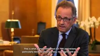 #UN70 Michael M&oslash;ller - Une r&eacute;flexion sur le pass&eacute; et le futur