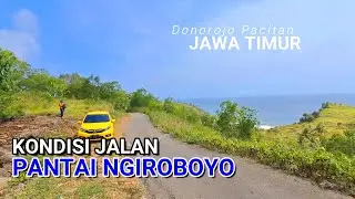 Jalan Pantai Ngiroboyo Pacitan Jawa Timur
