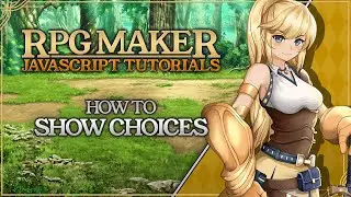 Show Choices with JAVASCRIPT | RPG Maker MV & MZ Tutorial #rpgmaker #javascript #gamedev