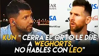 &iexcl;QU&Eacute; MIRA BOBO! Kun Ag&uuml;ero cuenta toda la VERDAD sobre el enojo de MESSI