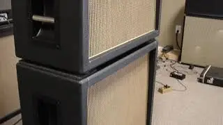 VAN HALEN SETUP-KERRY WRIGHT CAB TEST.