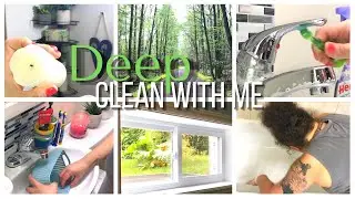 REAL LIFE CLEANING MOTIVATION // BATHROOM SPEED CLEAN // DEEP CLEAN ALONG WITH ME