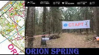 Спортивное ориентирование (headcam orienteering) - Orion Spring 2025, Minsk, middle - 05.04.2025