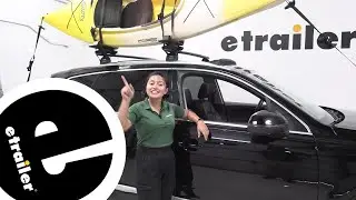 etrailer | Test Fitting the Kuat Class 4 V2 Kayak Roof Rack w/ Tie-Downs on your 2021 Audi Q7