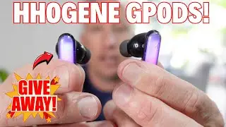 Распаковка и раздача HHOGene Gpods Первый взгляд на наушники с настраиваемым управлением подсветкой