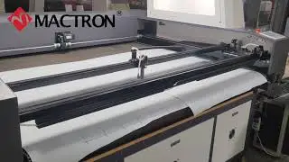 Mactron Laser | Double Axis Auto-feeding CCD CO2 Laser Cutting Machine