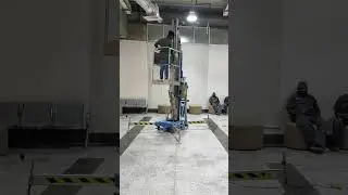 Genie AWP 40S # single man lift # jazan university #saudi Arabia #viral video #50M