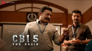 Renji Panicker Teaches IPS Trainees | CBI 5 The Brain Malayalam Movie | Mammootty | Renji Panicker
