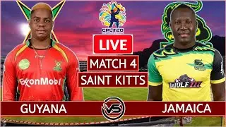 CPL 2022: Jamaica Tallawahs vs Guyana Amazon Warriors Live | JAM vs GUY Live Commentary