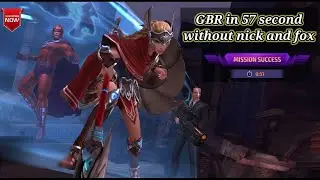 GBR Speed clear with Sharon || MARVEL FUTURE FIGHT