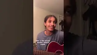 calm luh cover Good Luck Babe - Chappell Roan #cover #acoustic #acousticcover #chappelroan #guitar