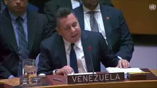 Samuel Moncada denunci&oacute; en el Consejo de Seguridad de la ONU el ataque militar de EE.UU en Venezuela