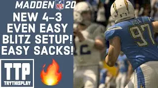 New Madden 20 Nano Blitz! Get Easy Sacks!
