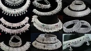 Silver Payal Design / Latest Payal Design Ideas / Bridal Silver  Anklets Design