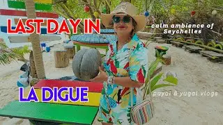Ep-8 La Digue Island Seychelles 🇸🇨 | Bikini Bottom Beach, Coco de Mer & Drone Views in 4K