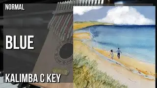 How to play blue by yung kai on Kalimba (Tutorial)