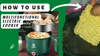Multifunctional Electric Cooker | How to Use?