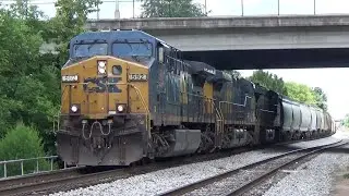 CSX AC44CW 592 Leads Manifest M583-09 on 7/10/22