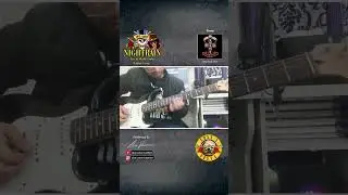 Nightrain - Guns N' Roses | Izzy & Slash Solos = Rock History 🎸#slash #izzystradlin #rockguitar