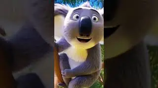 Jumping Kangaroo 🦘🎵 | Bouncy Animal Song for Kids #Shorts #KangarooSong
