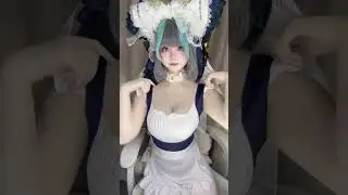 [牢荔不牢] #碧蓝航线 #柴郡 #cosplay #直播 #花嫁 Azur Lane Cheshire Cosplay