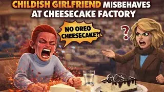 Childish Girlfriend misbehaves at the cheesecake factory/Gets grounded 