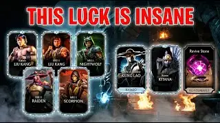 This Luck Will BLOW YOUR MIND in MK Mobile! Double Diamond Krypt Pull! Merry Christmas!
