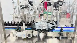 Full-automatic water filling and capping all-in-one machine test machine.