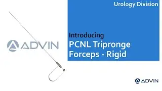 Щипцы Advin PCNL с тремя зубцами - жесткие | Жесткие щипцы для PCNL | Жесткие щипцы с тремя зубца...