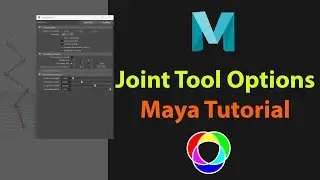 Create Joints - Options explained - Maya Rigging Tutorial