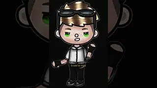 عندي شخصيتين🤡📎✨!! #tocaboca