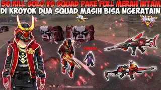 SOLO VS SQUAD WEARING FULL RED AND BLACK IN KROYOK, THE TWO SQUADS CAN STILL MATCH 😱