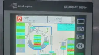 SEDOMAT 2600+, 5500+HMI, Canlar dyeing machine side tank calibration.
