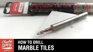 How to Drill a Hole in Marble Tiles - Video 3 of 3