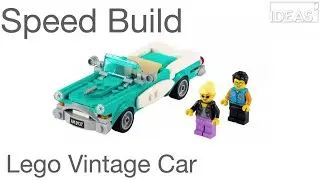 Lego Vintage Car 40448 - Speed Build