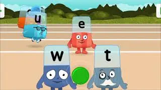 Alphablocks - Fun Run, Learn words, sounds, Vowels 3