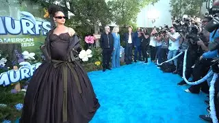 Smurfs | Los Angeles Premiere Fashion Highlights | Rihanna, Hannah Waddingham, Billie Lourd