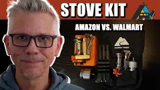MINI CAMP STOVE COOKING KIT FOR BACKPACKING, BUG OUT BAG AND EMERGENCIES | AMAZON VS. WALMART