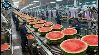 Inside the Mega Watermelon Factory: The Incredible Journey from Field to High-Tech Bottle
