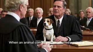 In medieval times, animals were put on trial.