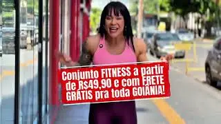 ROUPA DE ACADEMIA EM GOI&Acirc;NIA - FRETE GR&Aacute;TIS &Eacute; S&Oacute; NA LUH FIT STORE