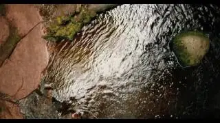 THE DEVIL'S PULPIT, Finnich Glen. Shot with a DJI Mavic Pro. (Grading 2)