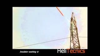 Insulator washing   Helitecnics 3
