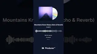 Mountains Know Heavy Echo & Reverb #music #spotifyclone #song #超級放鬆 #cover #lyrics