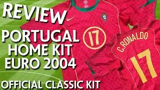 PORTUGAL EURO 2004 Official Home Kit | EBAY FIND!!! | Retro Classic Football Shirt Review