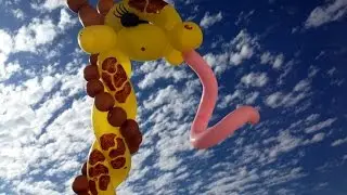 Giraffe Balloon Staffs (Deluxe Version and Fast Version)