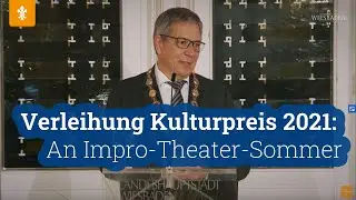 🎭 Verleihung Kulturpreis 2021: Impro-Theater-Sommer / Landeshauptstadt Wiesbaden
