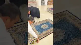 5x7ft(152x213cm) Handmade silk rugs from Yilong were packed up and delivered to our customer.