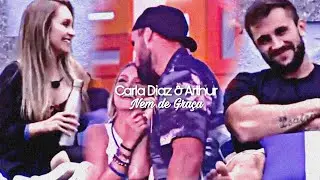 Carla Diaz & Arthur ❤️ Nem de Graça #carthur